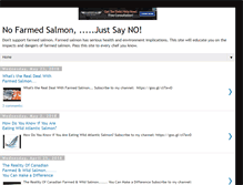 Tablet Screenshot of nofarmedsalmon.com